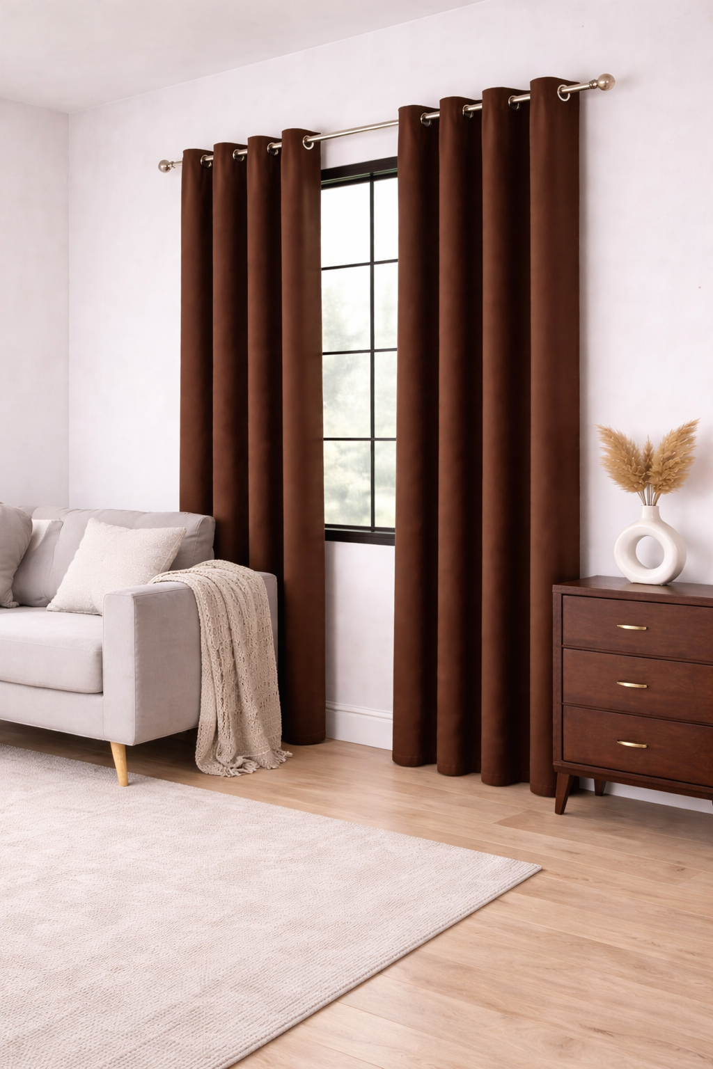 Duck Decor Royale Solid Curtains