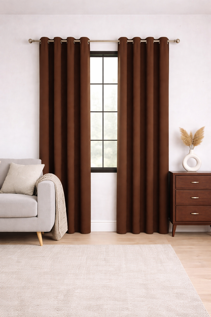 Duck Decor Royale Solid Curtains